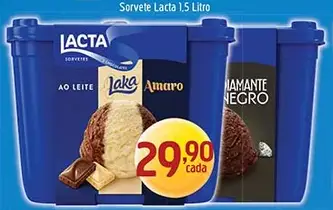 Sorvete Lacta Laka Amaro