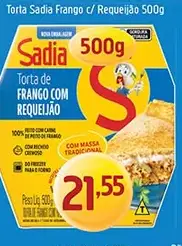 Torta Sadia Frango com Requeijão