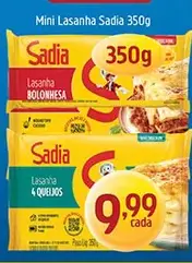 Mini Lasanha Sadia 4 Queijos