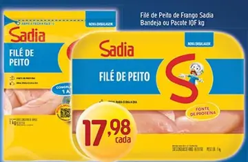 Filé de Peito de Frango Sadia
