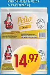 Peito de Frango Guibon Sem Osso e Com Pele