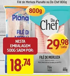 Filé de Merluza Planalto