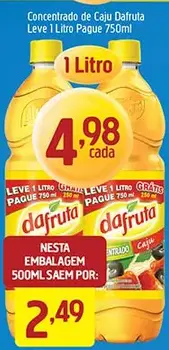 Concentrado de Caju Dafruta