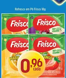 Refresco em Pó Frisco