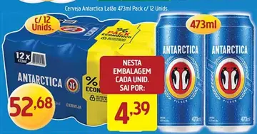 Cerveja Antarctica Latão