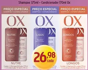 Shampoo + Condicionador Ox Longos