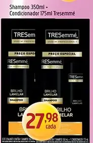 Shampoo TRESemmé Brilho Lamelar