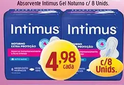 Absorvente Intimus Noturno