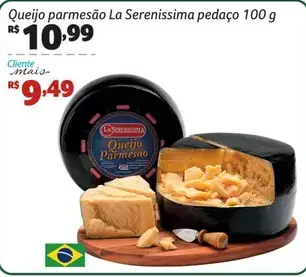 Queijo parmesão La Serenissima