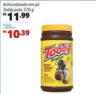 Achocolatado em pó Toddy