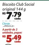 Biscoito Club Social Original