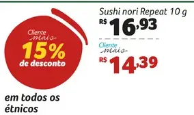 Sushi nori Repeat