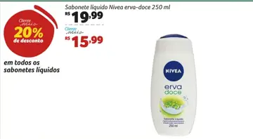 Sabonete Líquido Nivea Erva-doce