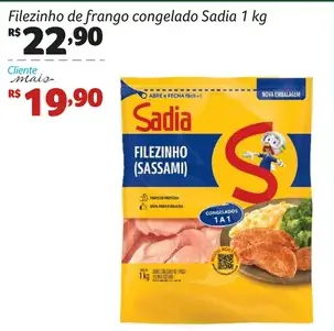 Filezinho de frango Sadia Congelado