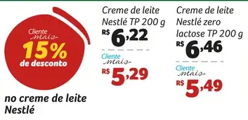 Creme de leite Nestlé