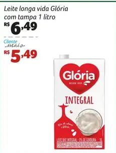 Leite Glória Integral
