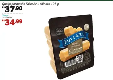 Queijo parmesão Faixa Azul