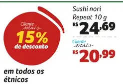 Sushi nori Repeat
