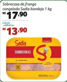 Sobrecoxa de frango Sadia Congelada