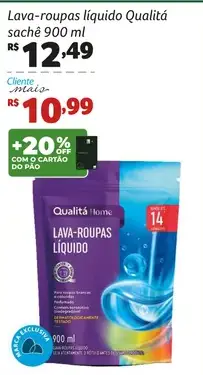 Lava-roupas Qualitá Líquido