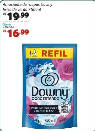 Amaciante de roupas Downy Brisa de Verão