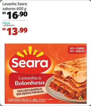 Lasanha Seara