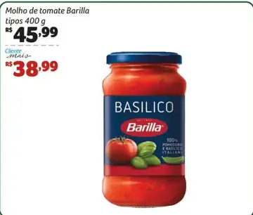 Molho de tomate Barilla