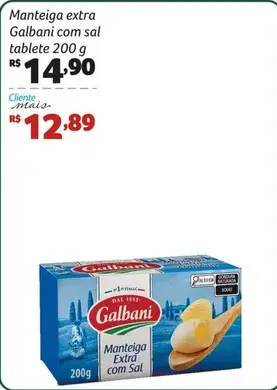 Manteiga Galbani Com Sal