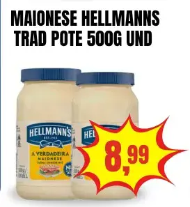 Maionese Hellmann's Tradicional
