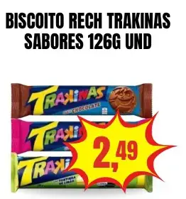 Biscoito Recheado Trakinas