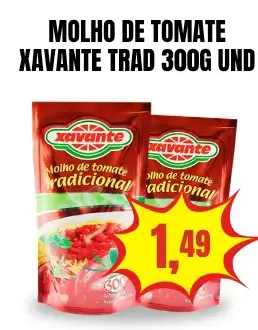 Molho de tomate Xavante Tradicional