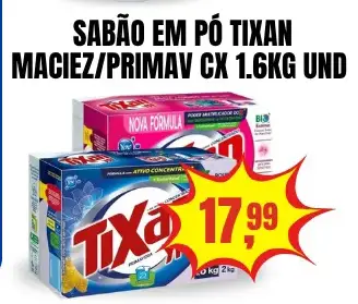 Sabão em pó Tixan Maciez