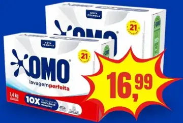 Sabão em pó OMO Lavagem Perfeita