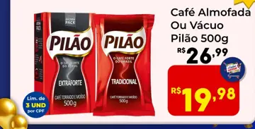 Café Pilão Almofada Extra Forte