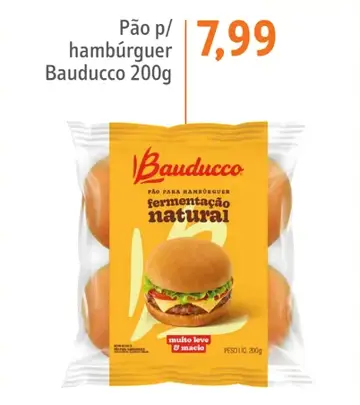 Pão para Hambúrguer Bauducco