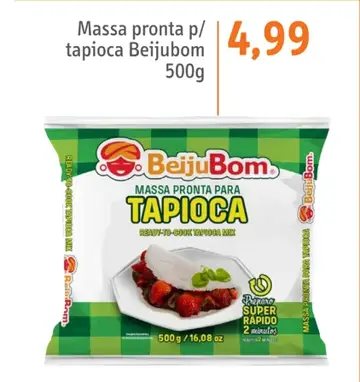 Massa pronta para tapioca Beijubom