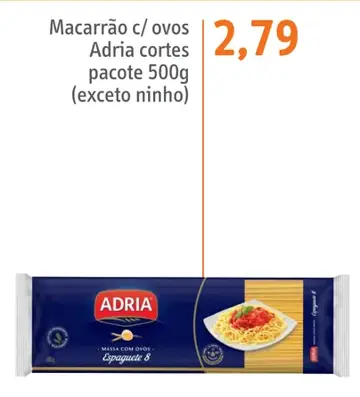 Macarrão Adria Com ovos