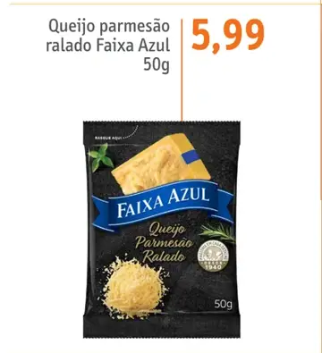 Queijo Parmesão Faixa Azul Ralado