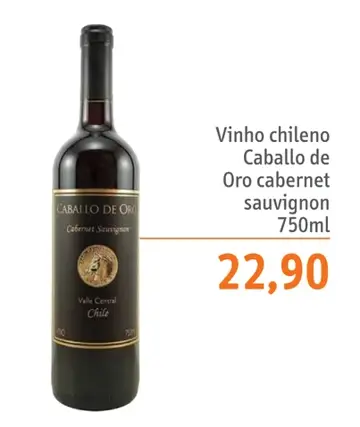 Vinho Caballo de Oro Cabernet Sauvignon