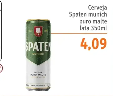 Cerveja Spaten Puro Malte
