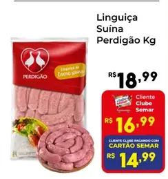 Linguiça Perdigão Suína