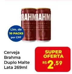 Cerveja Brahma Duplo Malte