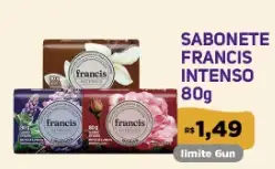 Sabonete Francis Intenso