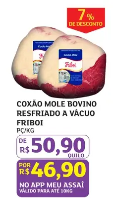Coxão Mole Friboi Resfriado
