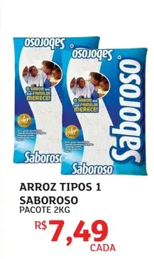 Arroz Saboroso Tipo 1