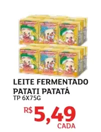 Leite Fermentado Patati Patatá