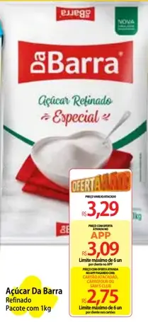 Açúcar Da Barra Refinado