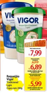 Requeijão Cremoso Vigor Light