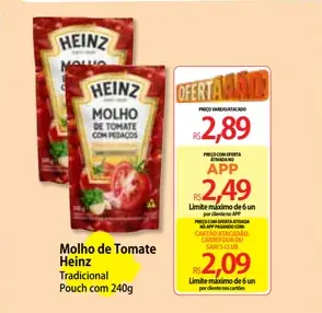 Molho de Tomate Heinz Tradicional