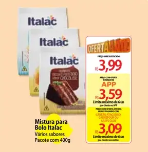 Mistura para Bolo Italac